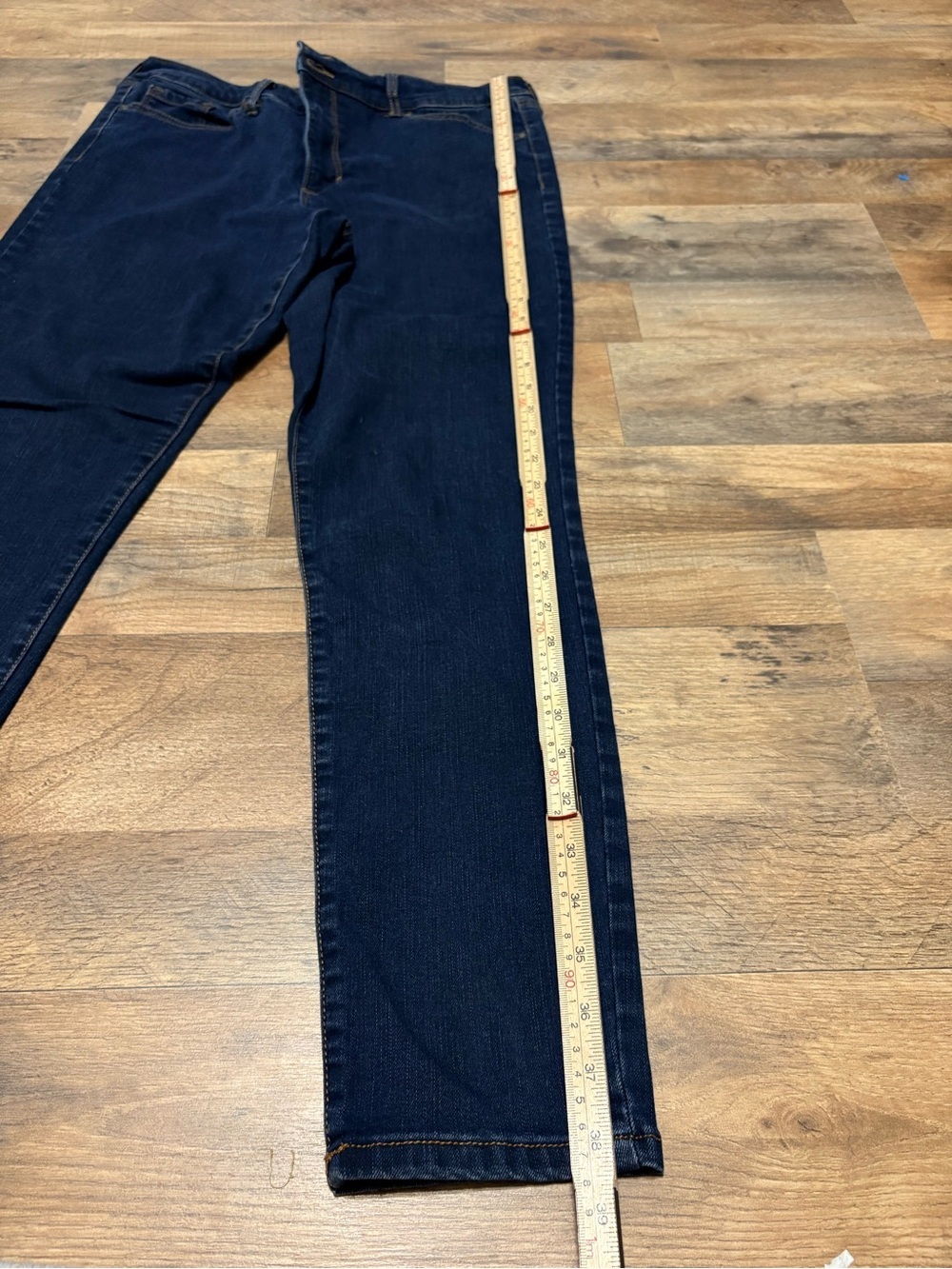 Delaluz Denim Dark Wash Skinny Jeans – Women’s Size 14 - Picture 2 of 6